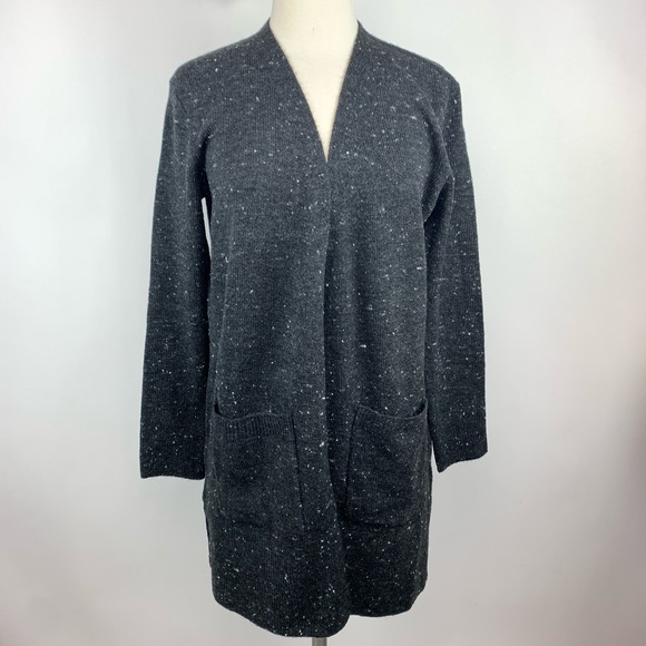 Madewell Kent Donegal Black Cozy Yarn Sweater - Picture 2 of 8